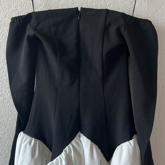 Awaylee Drop Waist Off The Shoulder Mini Dress - Picture 5 of 13